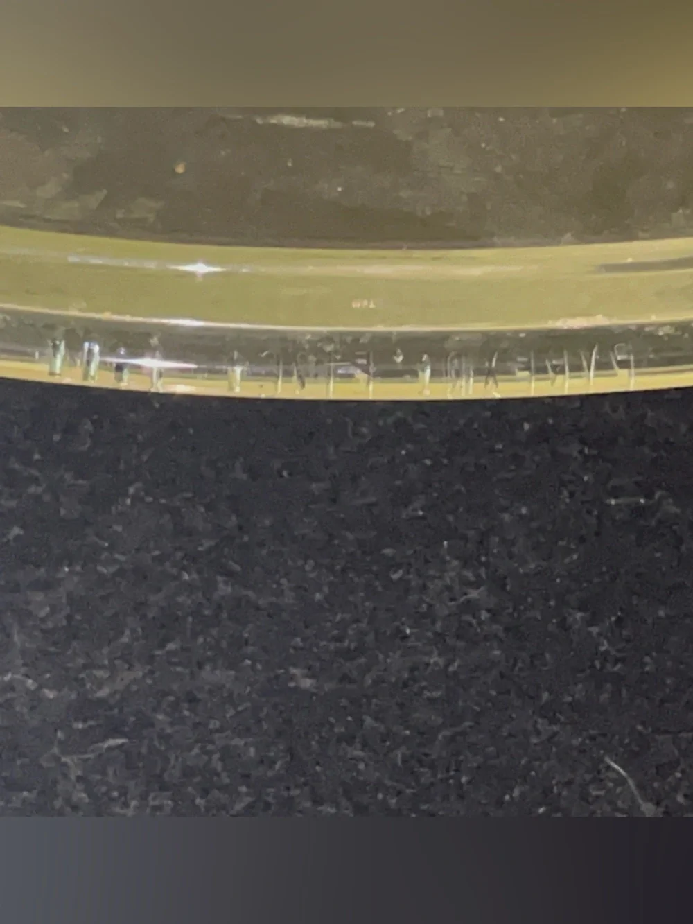 Vintage Pyrex DC 1.5C clear glass oval replacement lid